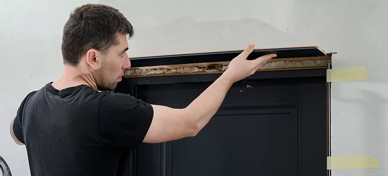 Wood Door Hole Repair in Alameda, CA